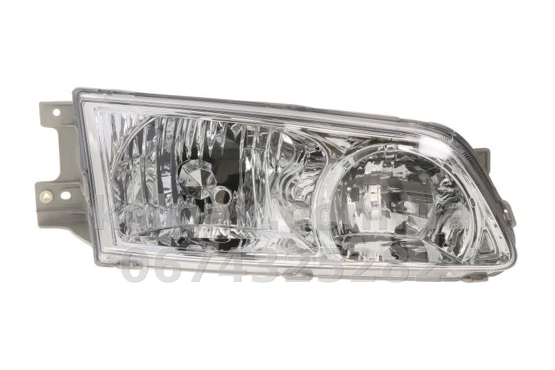 Front right headlight Hyundai H1 1997-2004, H7/H1, clear, electric/manual adjustment, Depo, 221-1119R-LD-EM Front right headlight Hyundai H1 1997-2004, H7/H1, clear, electric/manual adjustment, Depo, 221-1119R-LD-EM β photo 1
