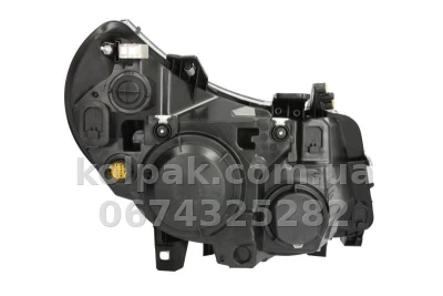 Передня ліва фара Fiat Ducato/Citroen Jumper 2006-2013/Peugeot Boxer 2006-2013, H1/H7, із моторчиком, Depo, 552-1124L-LD-EM — фото 2
