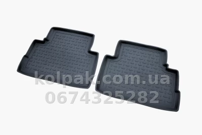 Floor mats for Nissan Qashqai 2 2014-, Rubber, 5 pcs, Seintex, 85655 — photo 8