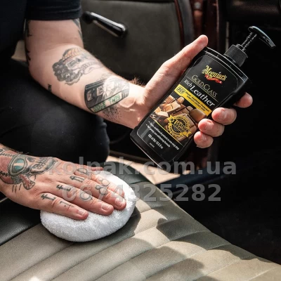 3-in-1 leather interior care gel Meguiars Gold Class™ Rich Leather Gel 400 ml Meguiars G17914 — photo 5