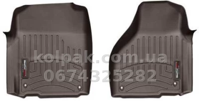 Килимки в салон Dodge Ram 1500 Classic 2009-, передні, какао, Weathertech 474651