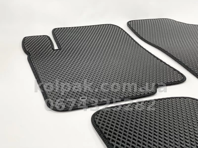 Килимки в салон Hyundai Accent 2011-/Solaris, EVA, чорні, 5 шт., AVTM BLCEV1216 — фото 2