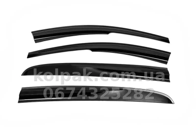 Window wind deflectors for KIA Sorento 2002-2009 K06 HIC — photo 2