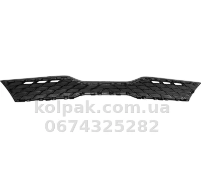 Radiator grille Kia Rio SD/HB 2017-2020, black, moulding grey metallic, AVTM, 184047990 Radiator grille Kia Rio SD/HB 2017-2020, black, moulding grey metallic, AVTM, 184047990 β photo 2