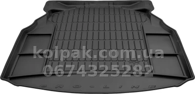 Boot mat for Mercedes-Benz C-Class W204 SD 2007-2014 2 row not folds down, Pro-Line, Frogum FG TM404892 — photo 2