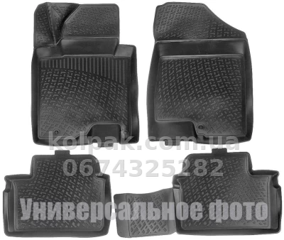 Поліуретанові килимки в салон Opel Crossland X 2017-, L.Locker, 211090101