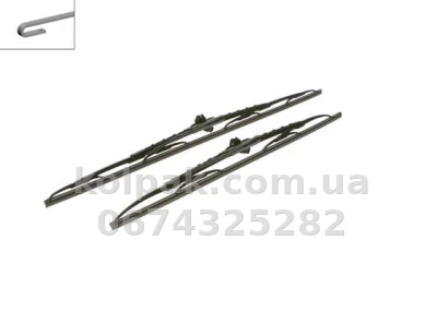 Комплект каркасних щіток склоочисника BOSCH Twin 650/550 мм Bosch 3397001725 Комплект каркасних щіток склоочисника BOSCH Twin 650/550 мм Bosch 3397001725 — фото 2