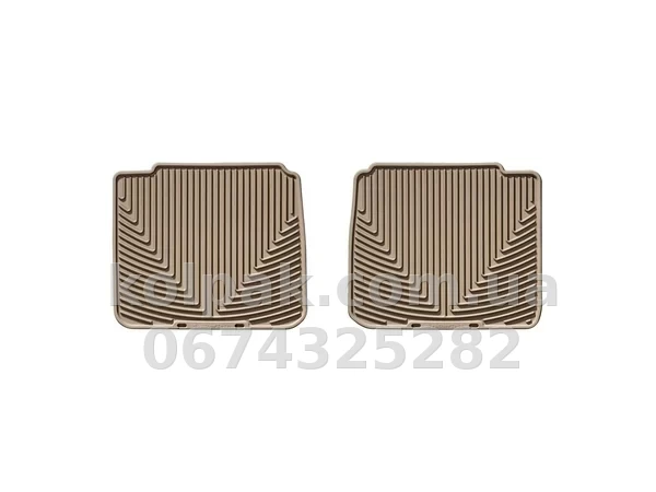 Килимки в салон Mercedes-Benz C-Class W204 2008-2014, задні бежеві, Weathertech W90TN Килимки в салон Mercedes-Benz C-Class W204 2008-2014, задні бежеві, Weathertech W90TN — фото 1