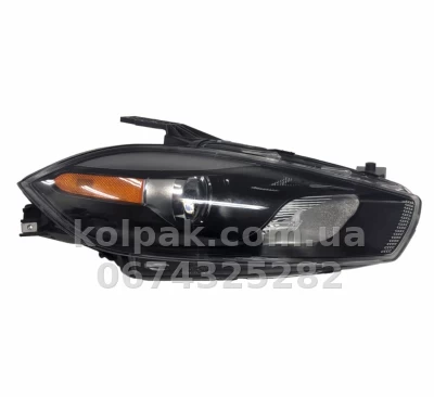 Front right headlight Dodge Dart 2012-2015, manual adjustment, without bulbs (HIR2.7442na.194), black halogen, Depo, 3341136RAS2 Front right headlight Dodge Dart 2012-2015, manual adjustment, without bulbs (HIR2.7442na.194), black halogen, Depo, 3341136RAS2 β photo 2