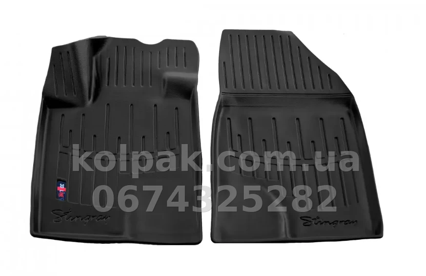 Polyurethane floor mats for Haval H6 3 2020-, with raised edges, 2 pcs, Stingray, 5051022 Polyurethane floor mats for Haval H6 3 2020-, with raised edges, 2 pcs, Stingray, 5051022 β photo 1