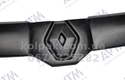 Зимова накладка Renault Trafic 2001-2006 решітка, матова AVTM FLMT0126 — фото 2