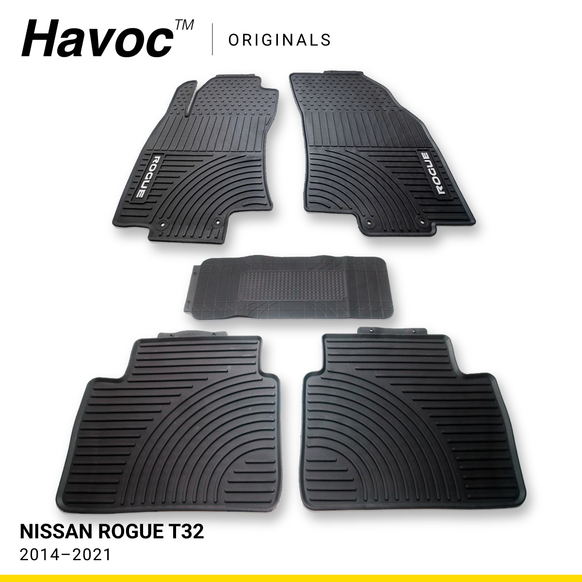 Килимки в салон Nissan Rogue 2014–2021 — HAVOC Originals